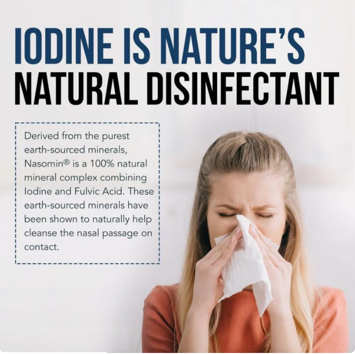 Nasomin Nasal Iodine Cleanse One Time Purchase