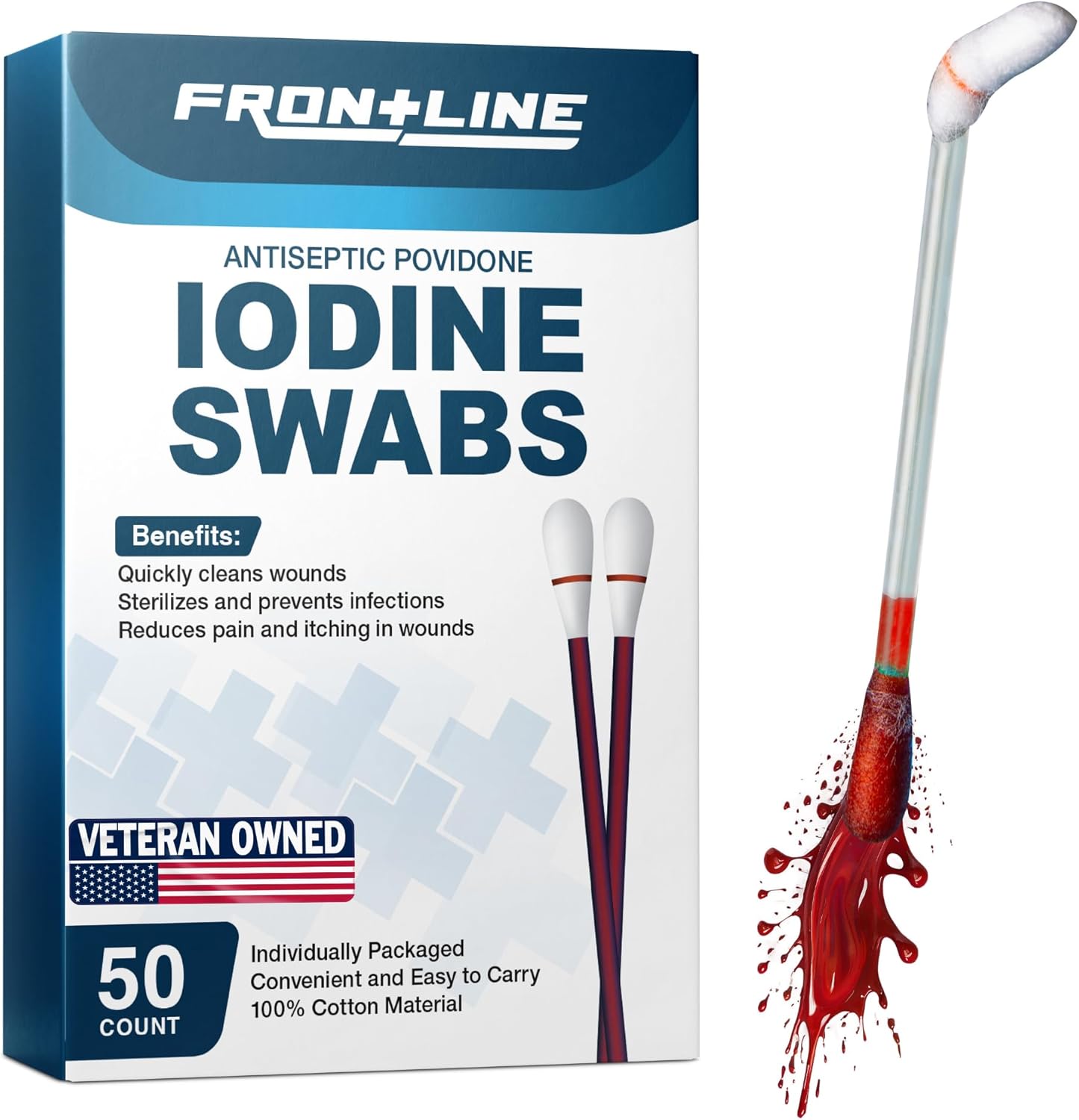 Immunity Iodine Swabs
