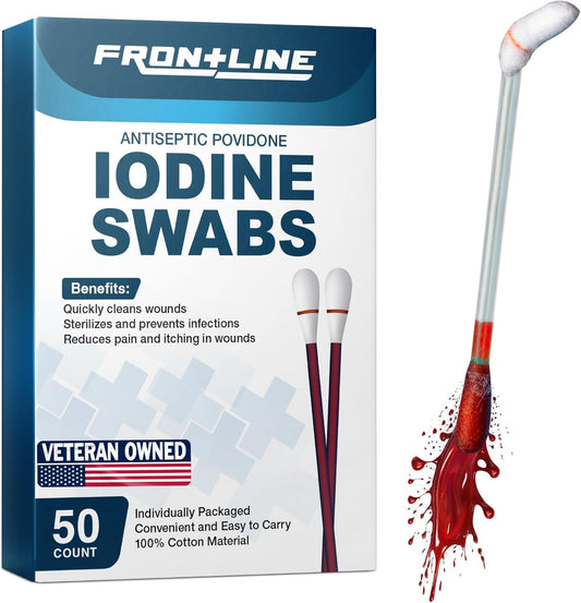 Immunity Iodine Swabs