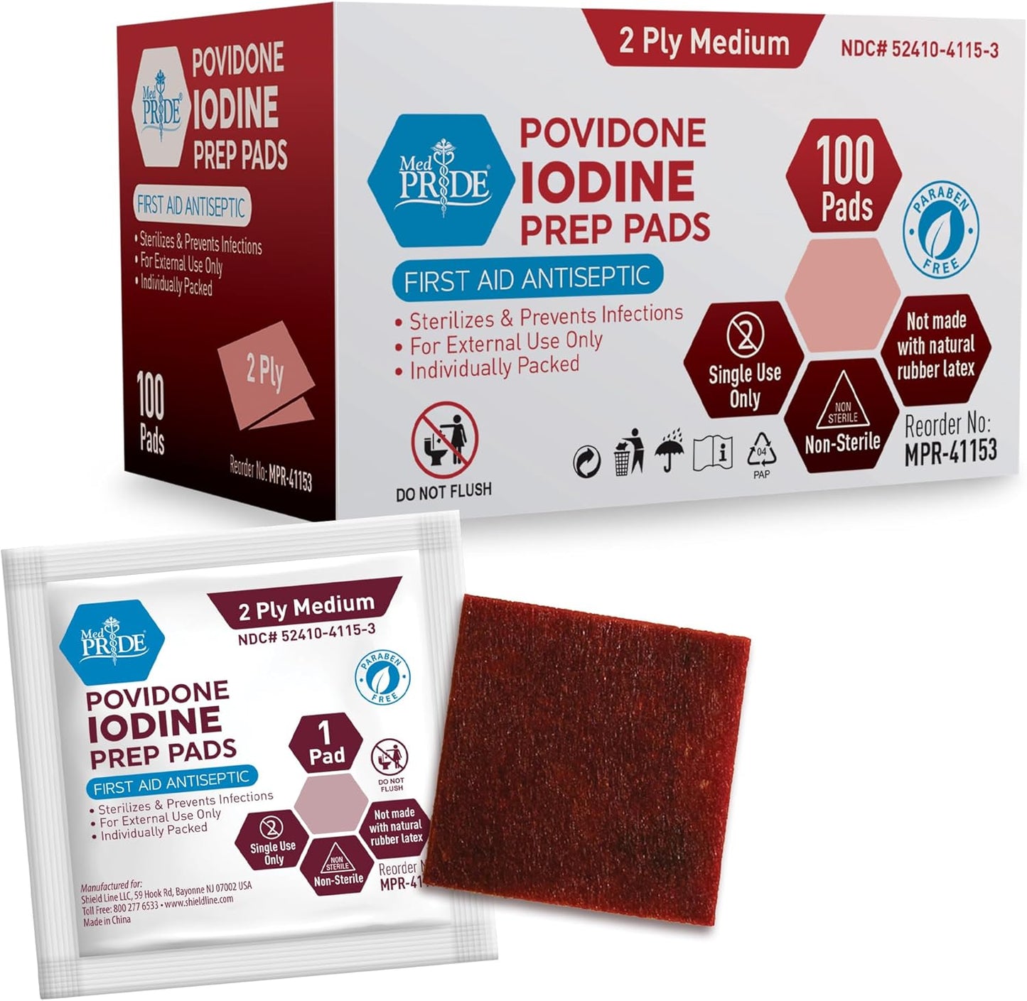 Immune Boosting Iodine Pads